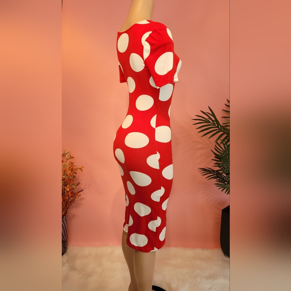 Designers Originals Red One Shoulder Bodycon Dress